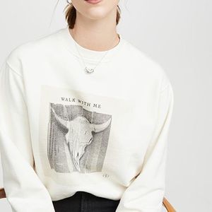 Anine Bing Ramona Walk With Me Sweatshirt